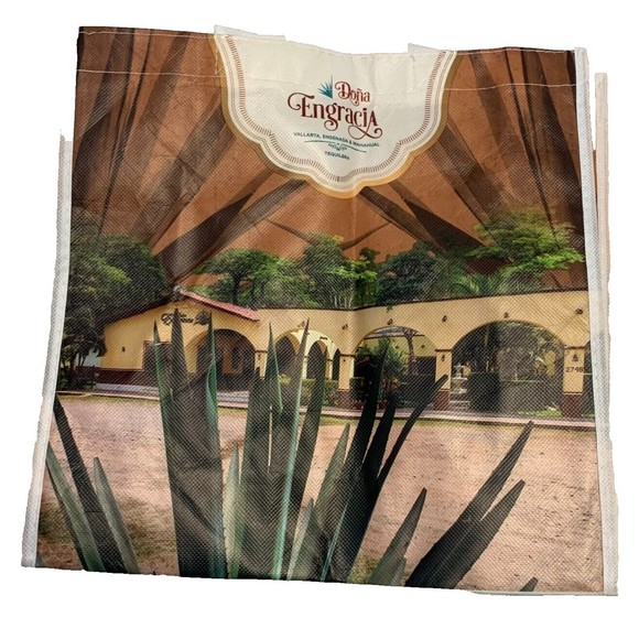 Doña Engracia Vallarta, Ensenada & Mahahual Tequilera Shopping Bags Set of 2 - Picture 3 of 3